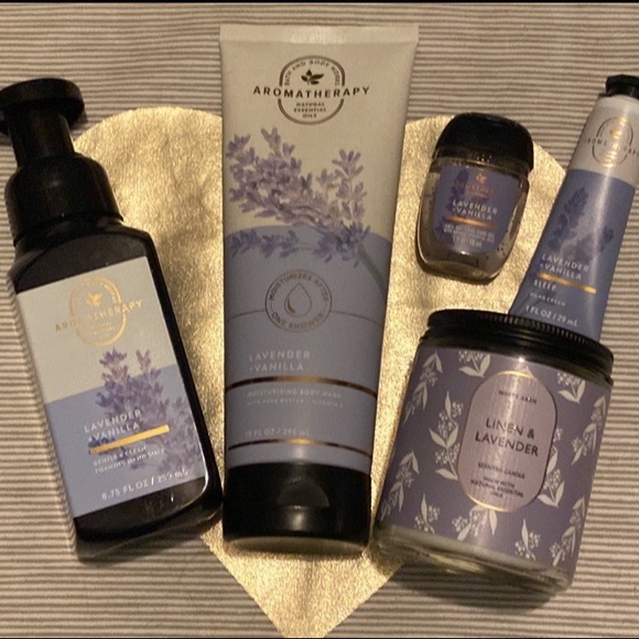 NEW Bath and Body Works Aromatherapy Lavender Vanilla + Free Gifts! - Picture 2 of 6